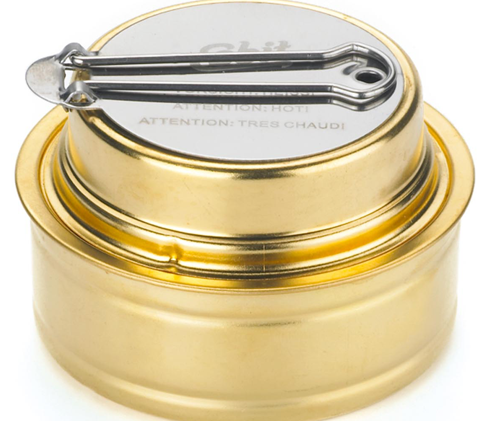 Esbit Spiritusbrenner aus Messing für 70 ml Brennspiritus - Spirituskocher