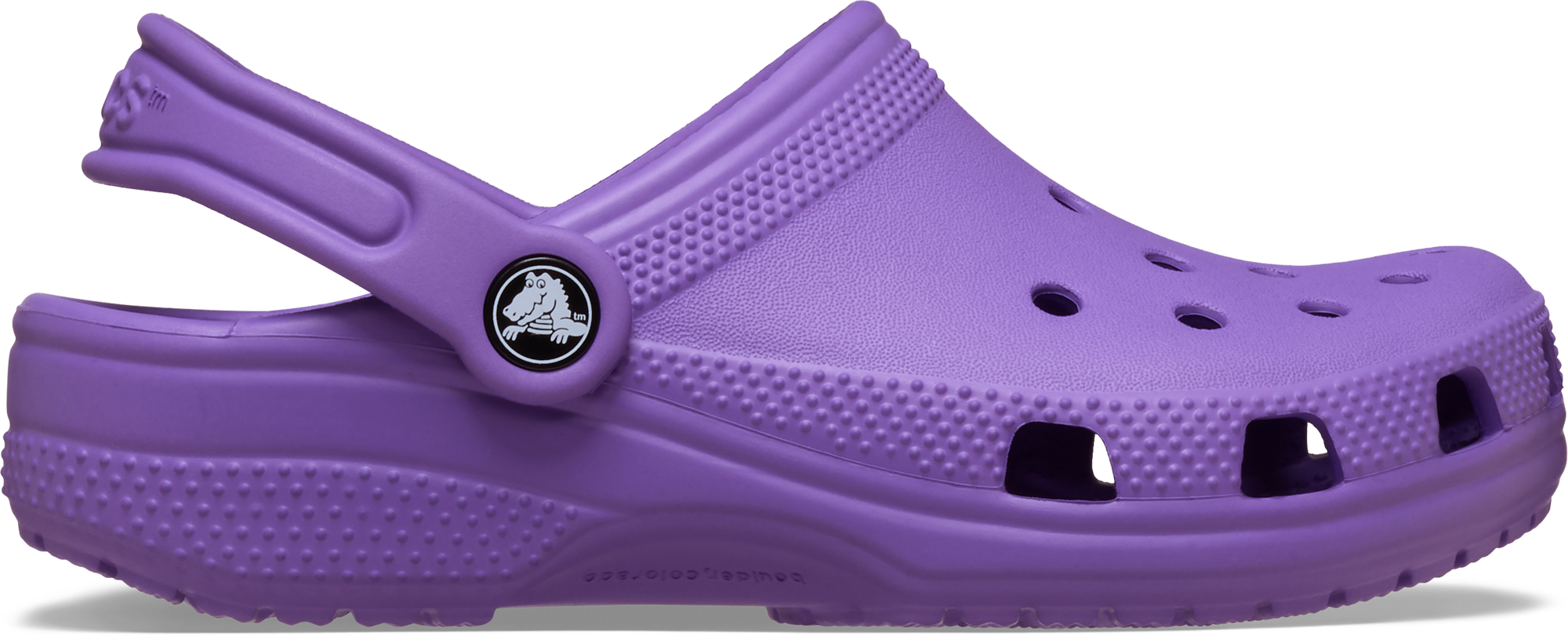 Crocs Sandale Classic Clog K violett Kinder Badeschuh