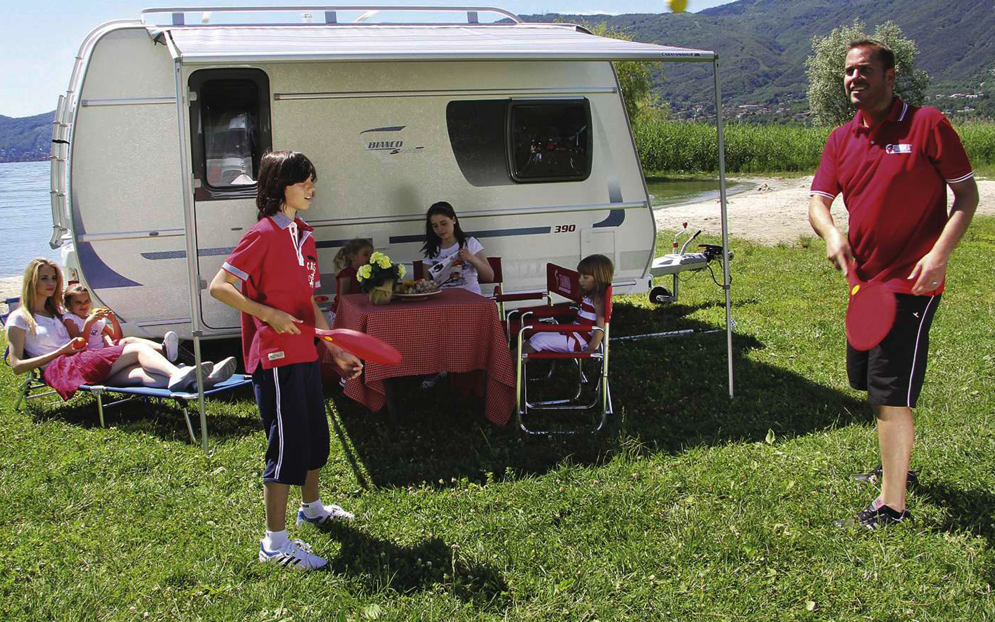 Fiamma Sackmarkise für die Kederschiene Caravanstore Royal Blue