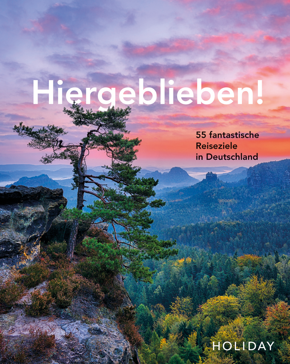 ADAC HOLIDAY Reisebuch: Hiergeblieben! – 55 fantastische Reiseziele in Deutschland
