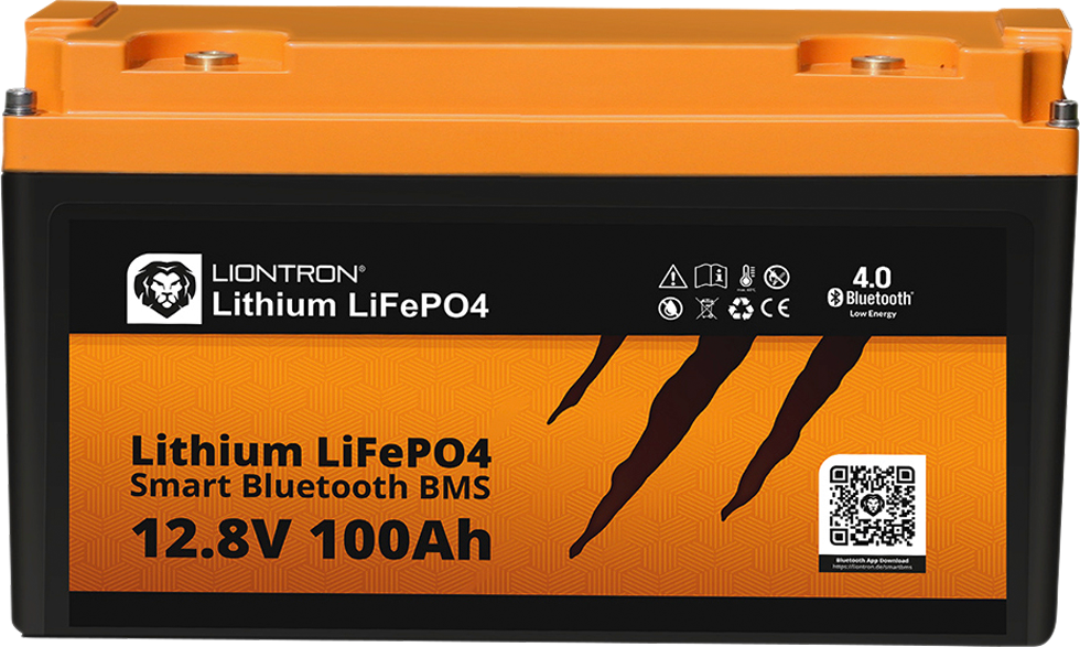 Liontron  LiFePO4 Lithium Batterie  12,8V  100 Ah all in One