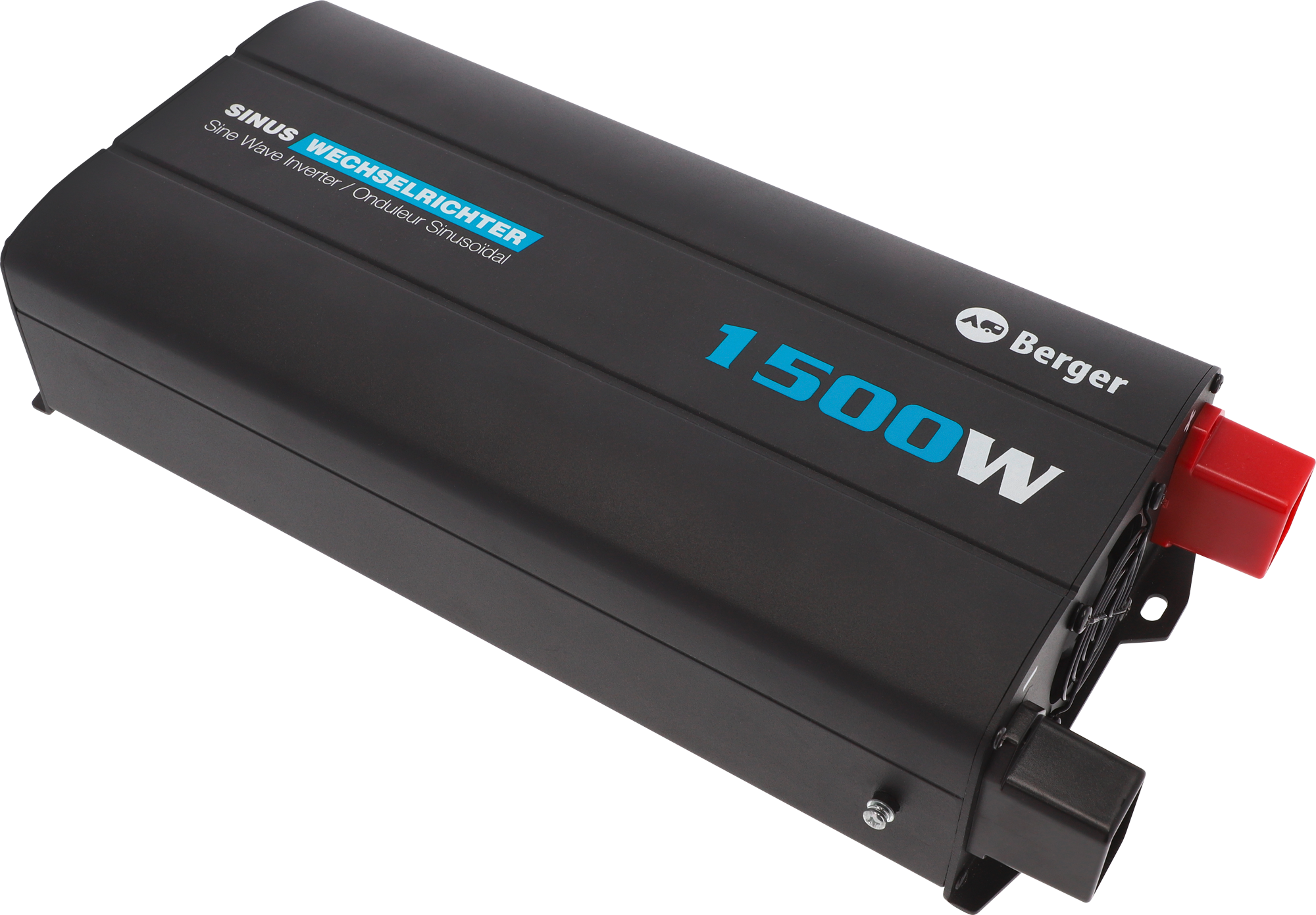 Berger BRSW 1500 Sinus Wechselrichter 12 V / 1500 W reine Sinuswelle - Wechselrichter & Spannungswandler