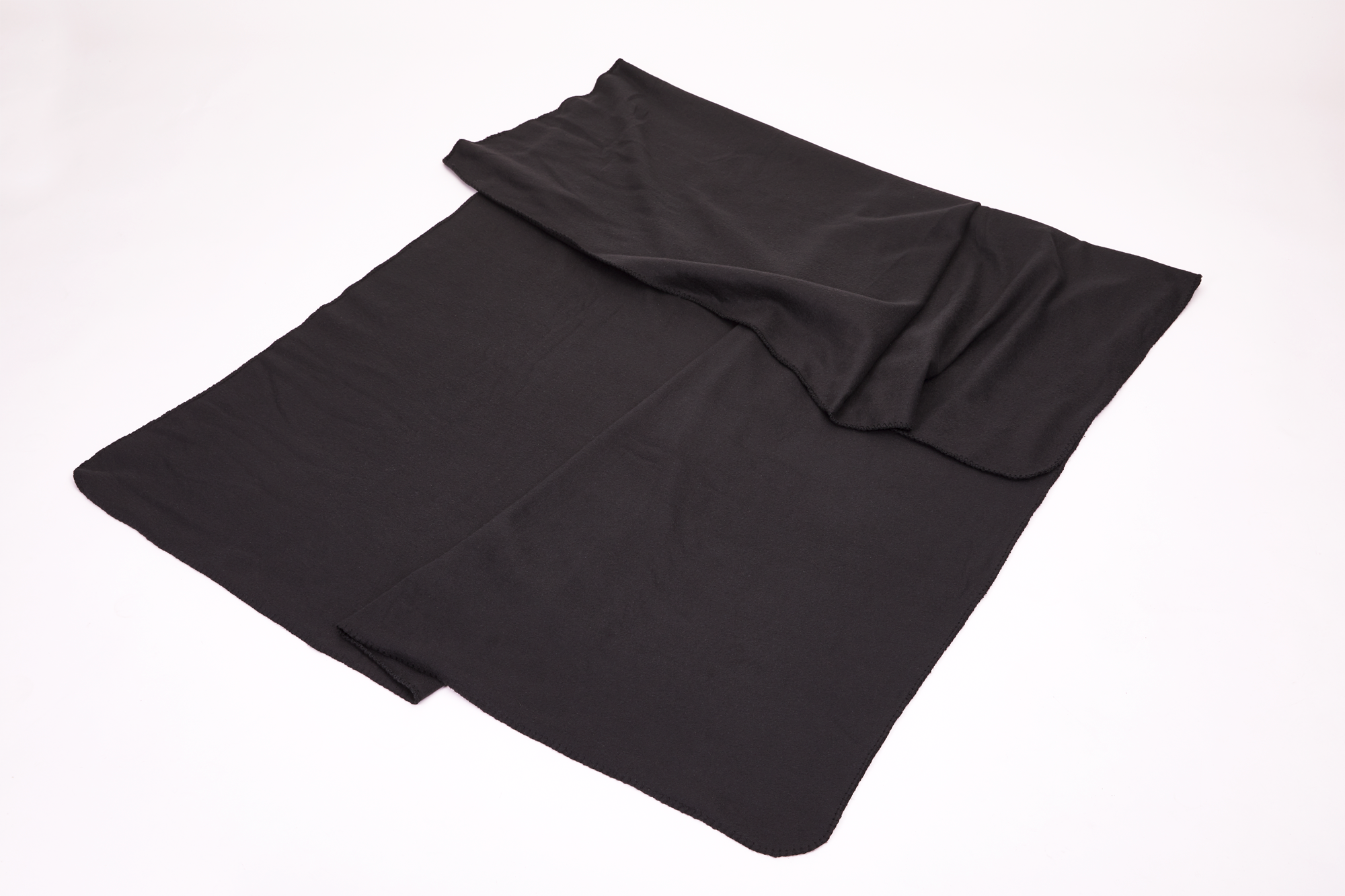 Berger Fleece-Decke 200x150 cm schwarz