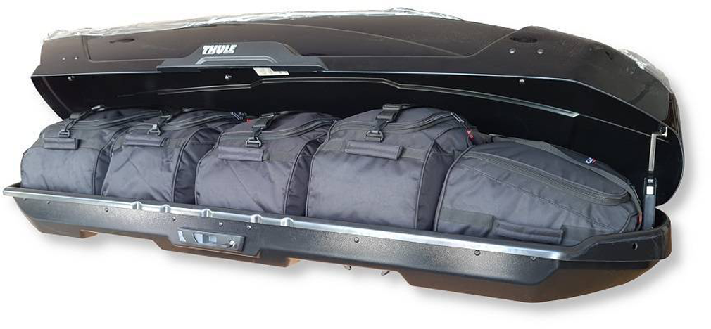 KJUST Dachboxtaschen-Set für Thule Motion XT XL - Organizer und Taschen