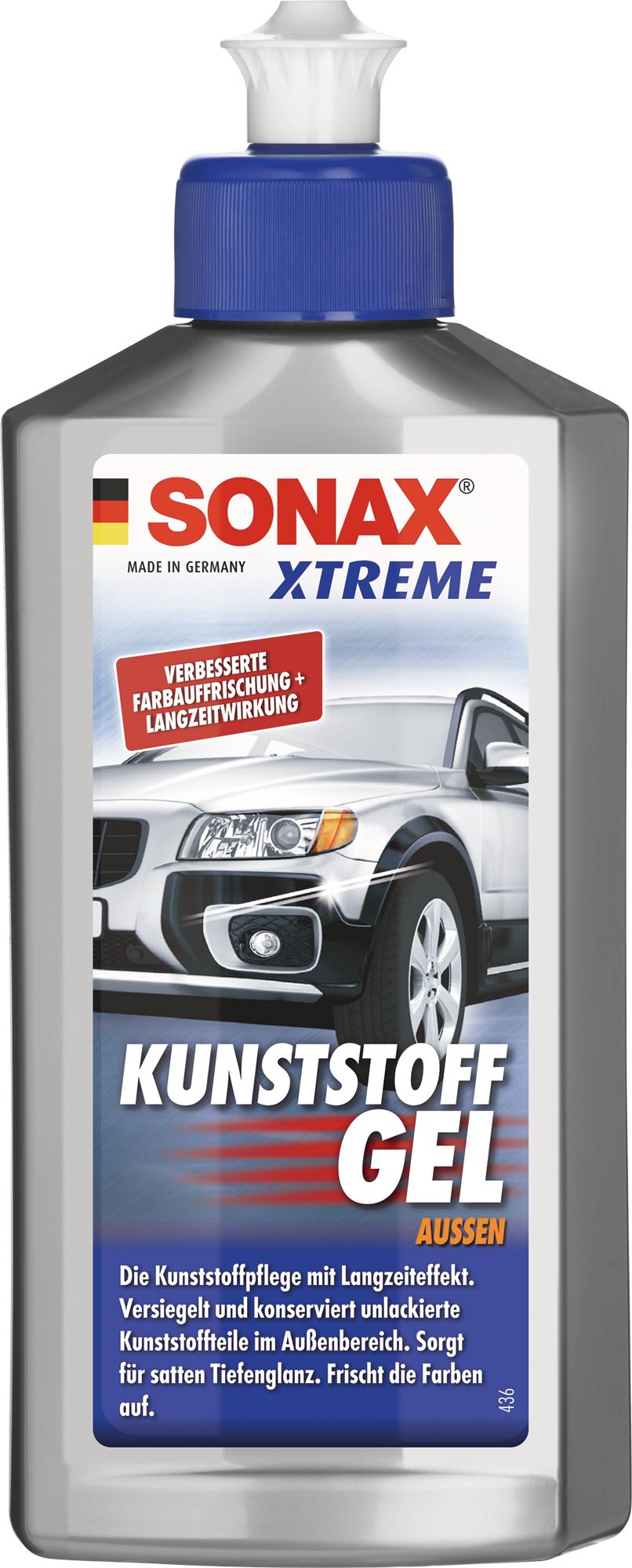 Sonax Xtreme Kunststoffgel Außen für Außenbereich von Fahrzeugen 250