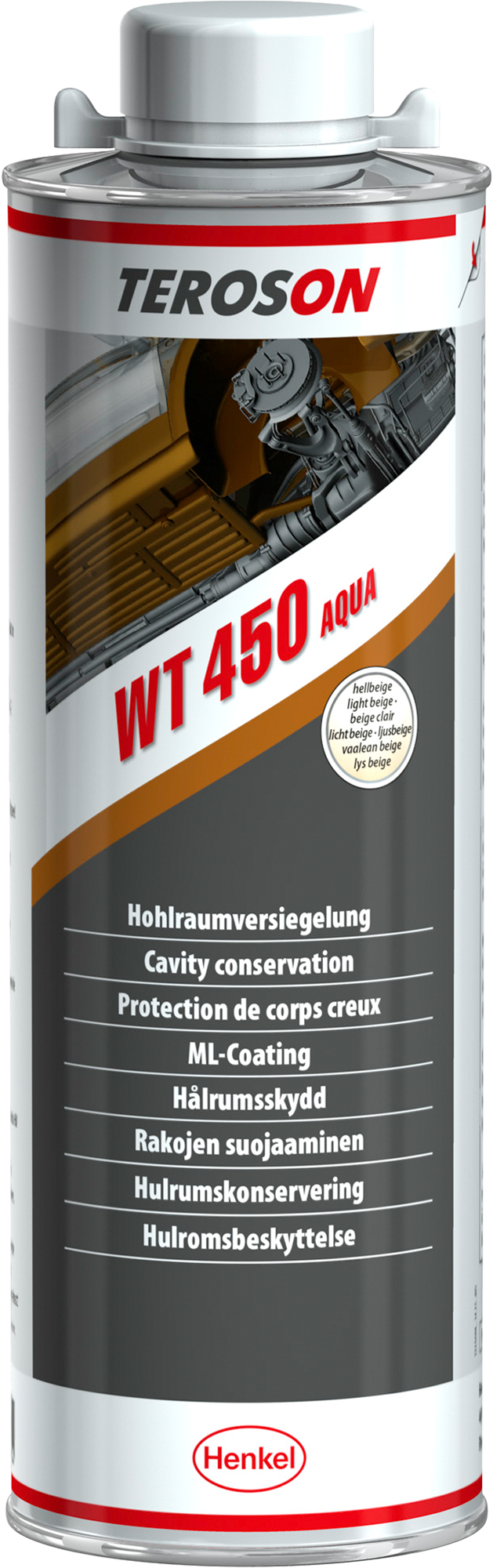 Teroson WT 450 Korrosionsschutz mit Aqua wasserbasiertem Wachs 1