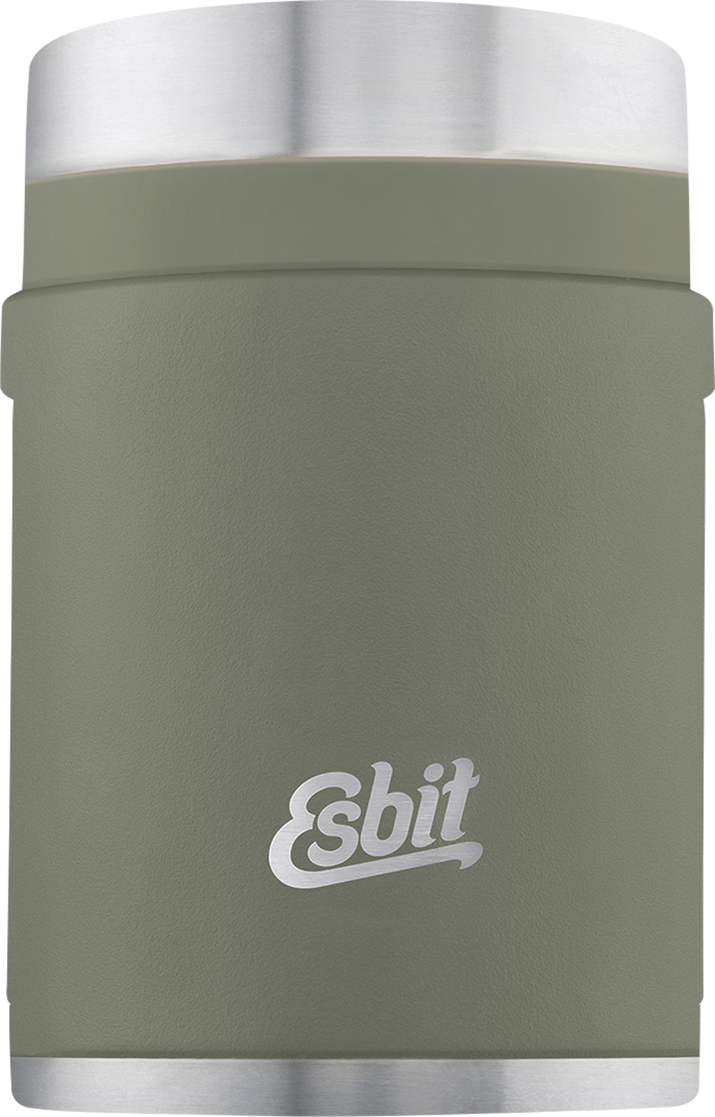 Esbit Sculptor Food-Thermobehälter inkl. Schüssel aus Edelstahl 750 ml Stone Grey - Isolierflaschen & Isobehälter