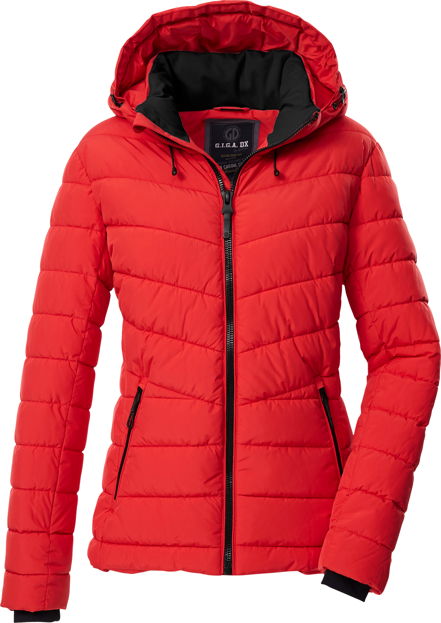 G.I.G.A. DX by killtec GW 32 Damen Funktionsjacke in Daunenoptik mit abzippbarer Kapuze