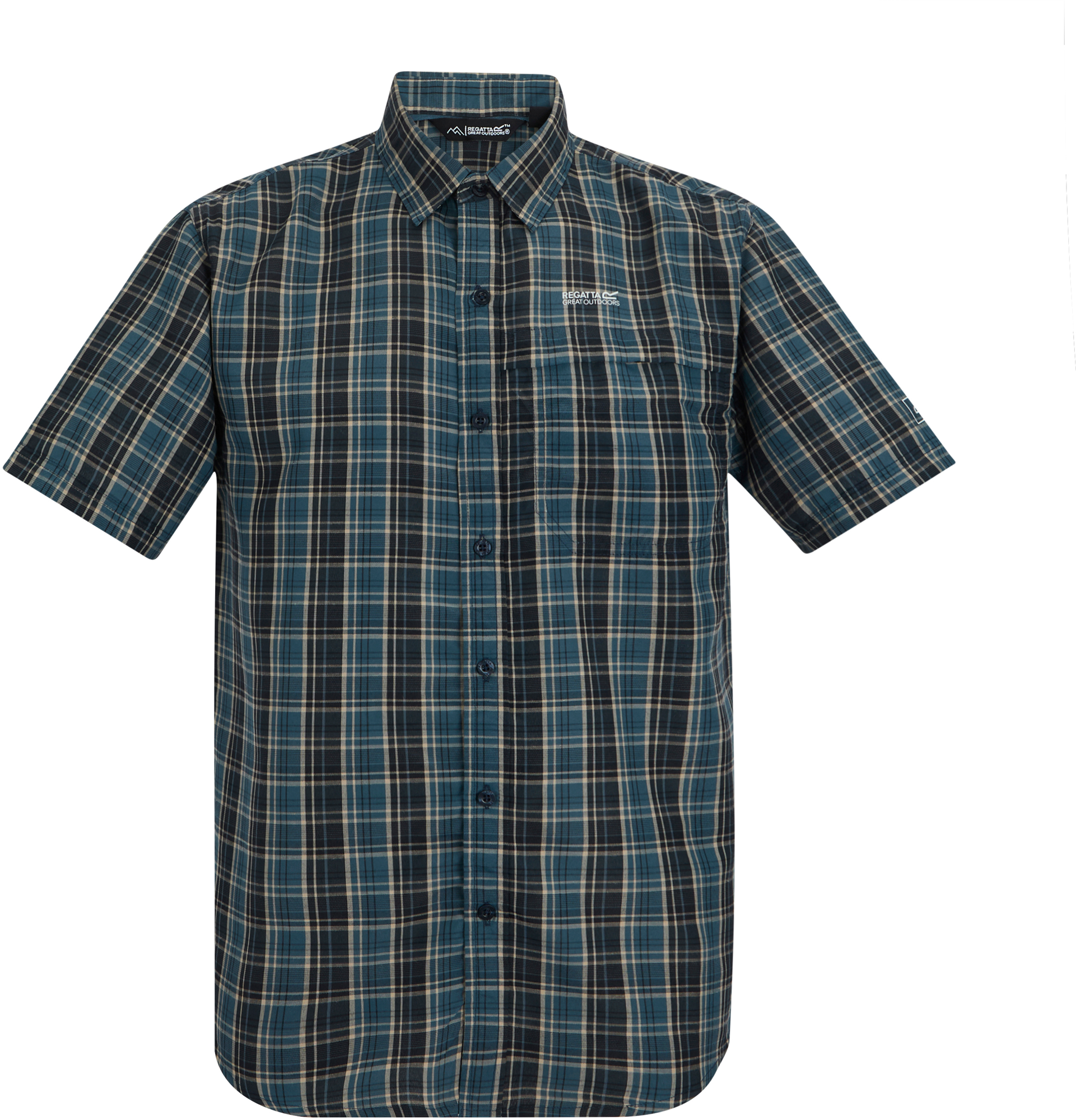 Regatta Funktionshemd Mindano Short Sleeve Shirt mit Brusttasche