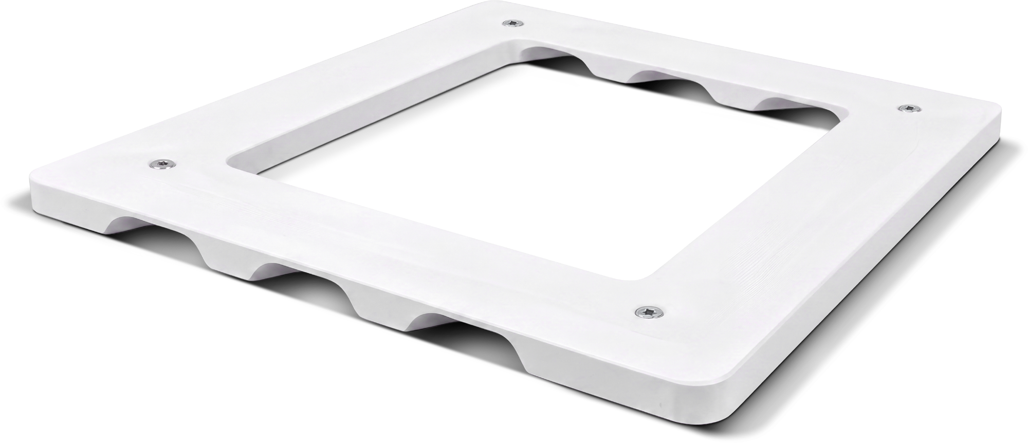 Selfsat Adapterplatte für Starlink Mini Flat Mount closed Farbe weiß für Sprinter - Antennen- und Router-Zubehör
