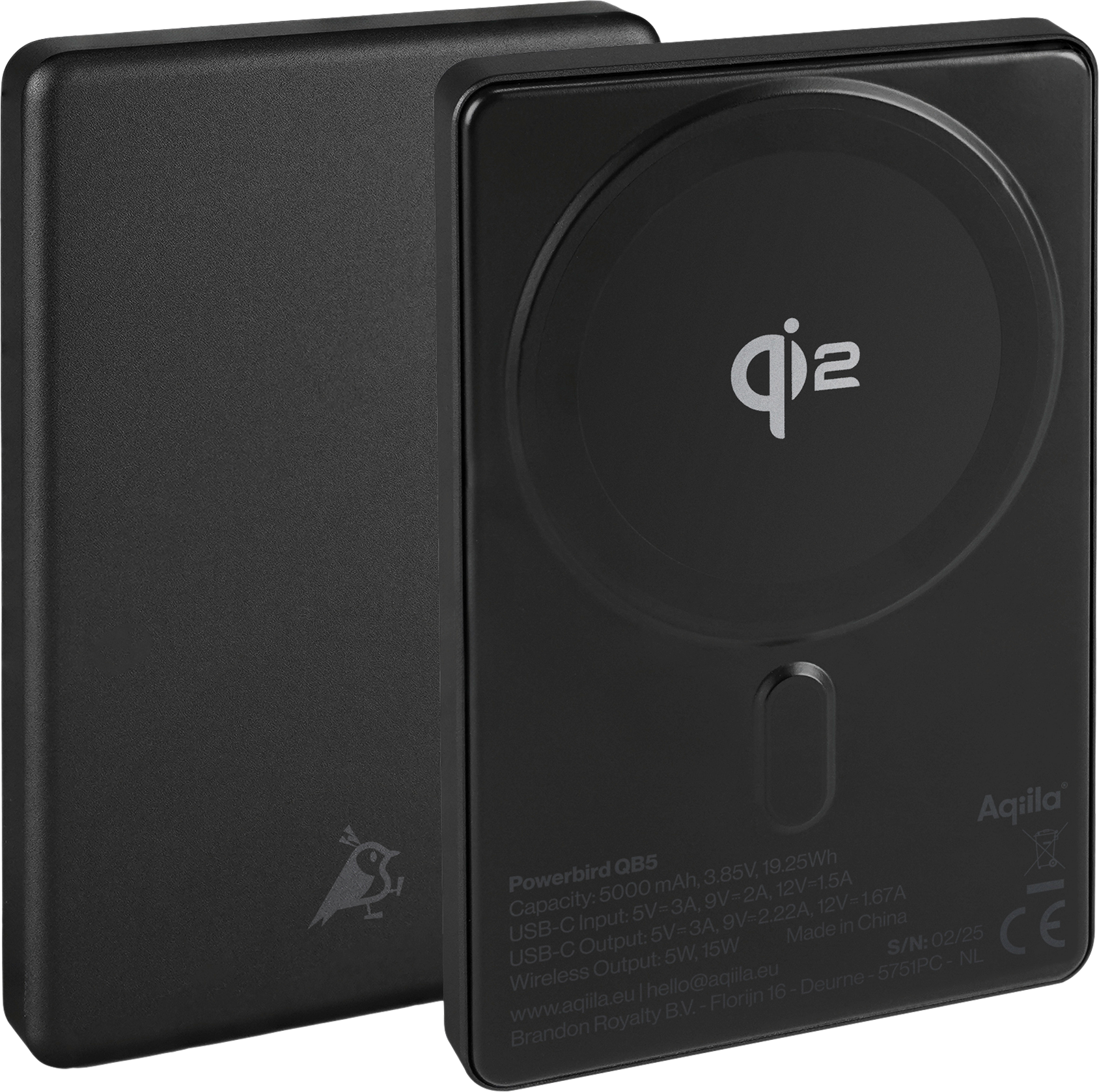 Aqiila Powerbird drahtlose Powerbank 20 W