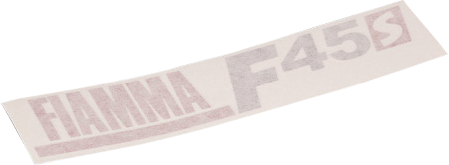 Fiamma Aufkleber für Markise F45s in Deep Black Fiamma Ersatzteilnummer