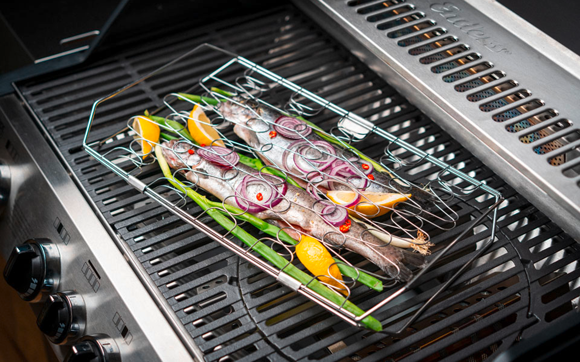 Enders Fisch- und Gemüsehalter 44 x 25,5 x 6,5 cm