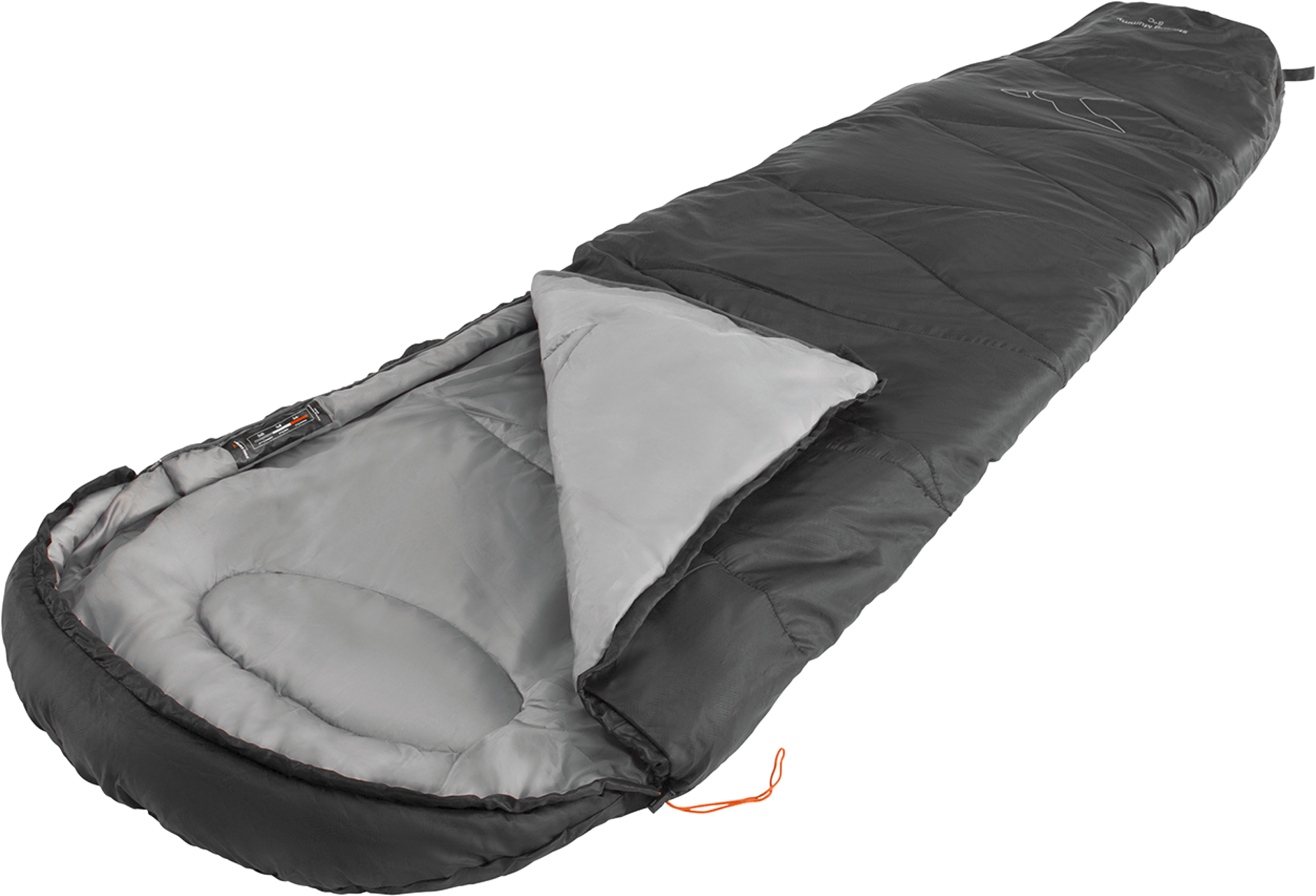 Easy Camp Starling Mumienschlafsack 8 °C schwarz - Schlafsäcke