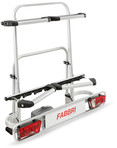 Fabbri Exclusive Ski and Board Anhängerkupplungsträger für 6 Paar Ski / 4 Snowboards 60