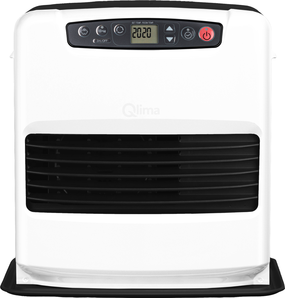 Qlima SRE 4035 TC Paraffin-Laserheizgerät mit Hightech-Verbrennungssystem mattweiß - Heizstrahler