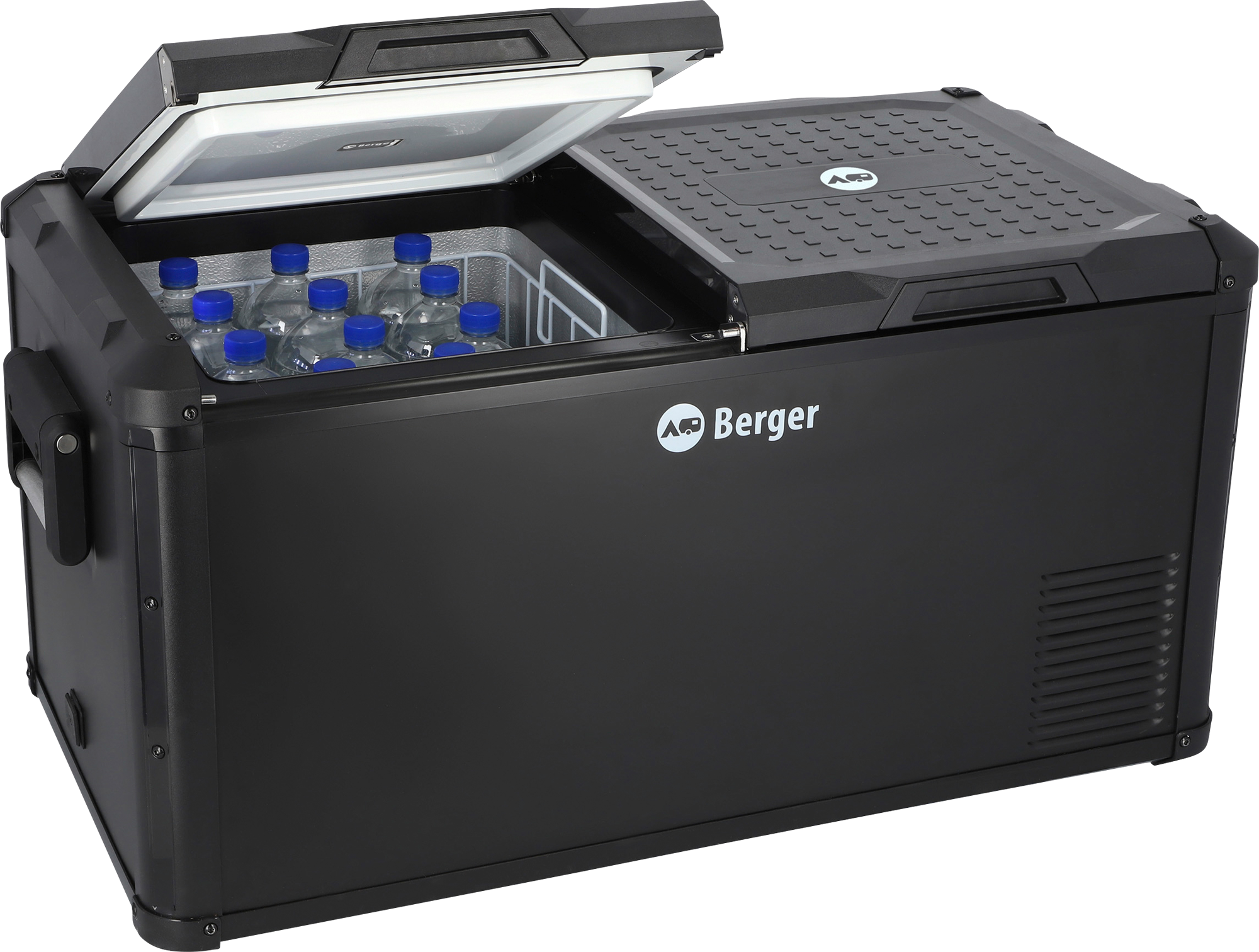 Berger MCX 75 Kompressor Kühlbox Dual Zone 12V 24V 230V 75 Liter