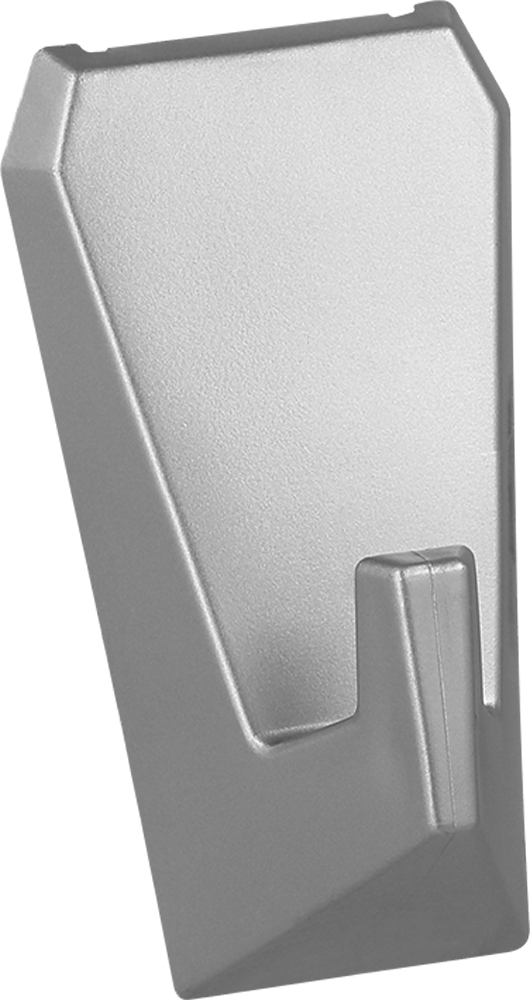 Metaltex pullCLEAN Klebehaken 1 Stück Silber - Halterungen und Befestigungen