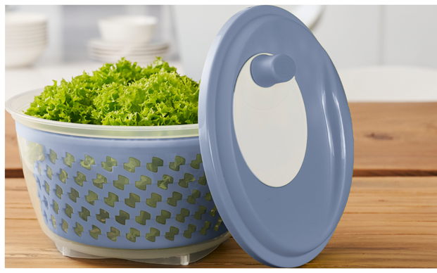 Rotho Salatschleuder fresh 4.5 Liter horizon