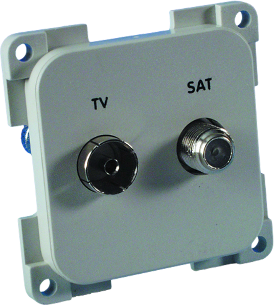 Inprojal System 10.000 Kombinations Steckdose TV mit SAT