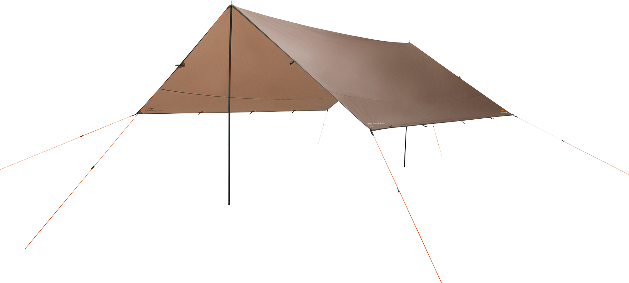 Easy Camp Tarp Totak 4 x 4 Meter inklusive Aufstellstangen - Pavillons & Tarps