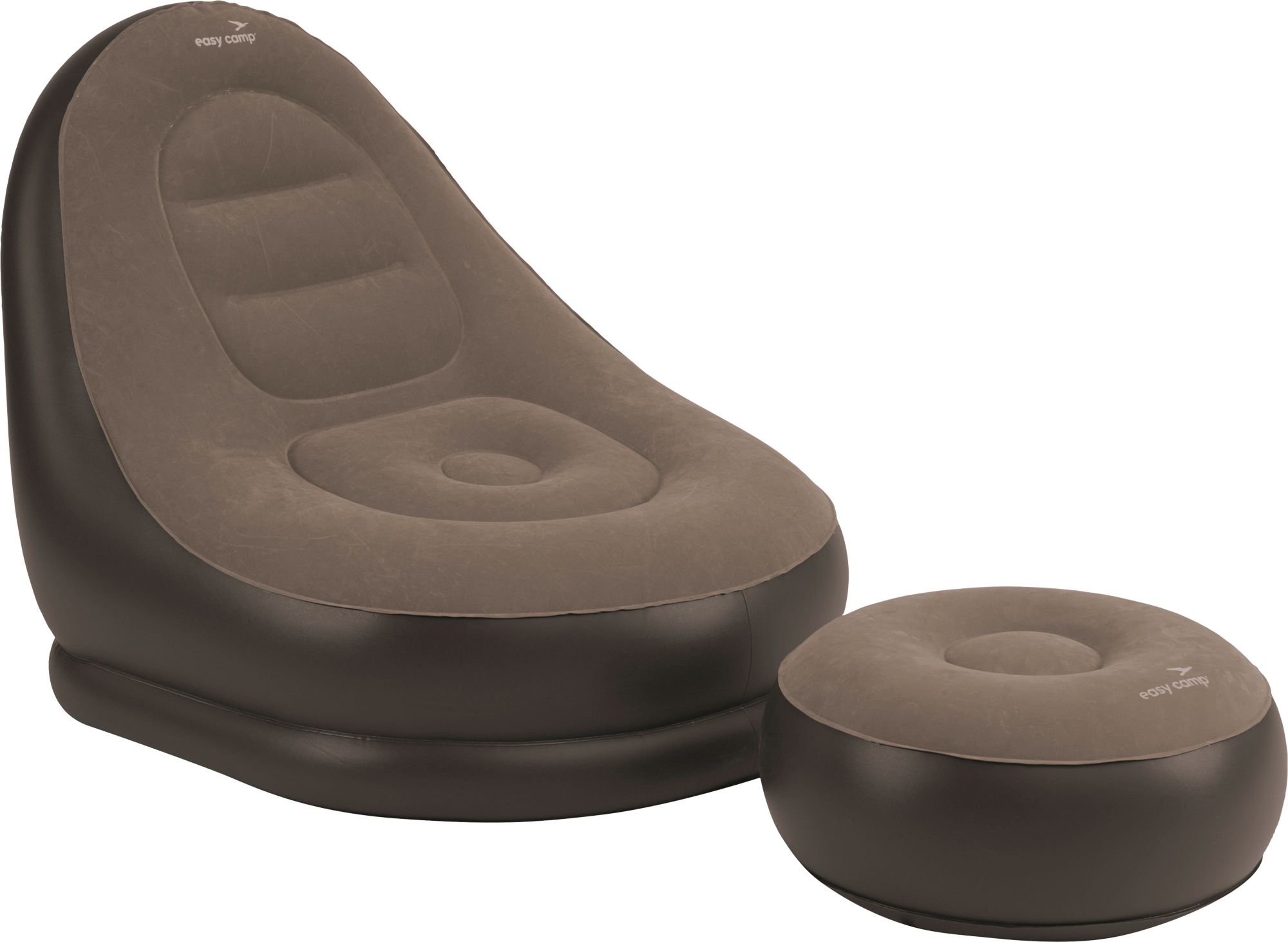 Easy Camp aufblasbarer Sessel mit Fußablage Maple Lounge Set 2