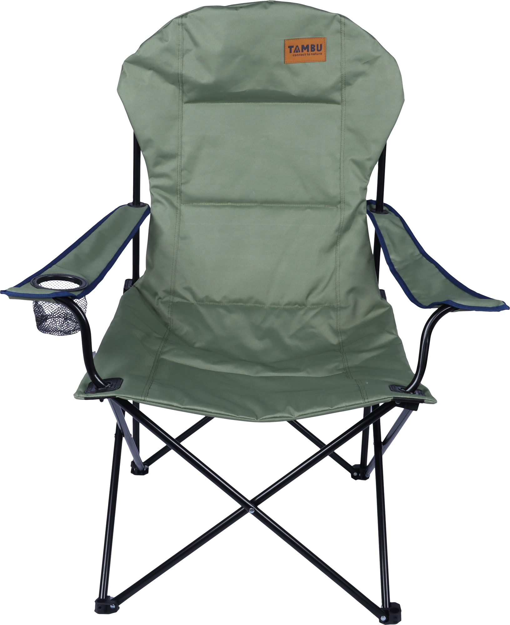 Tambu Bengala Camping Faltstuhl aus recyceltem Polyester bis 120