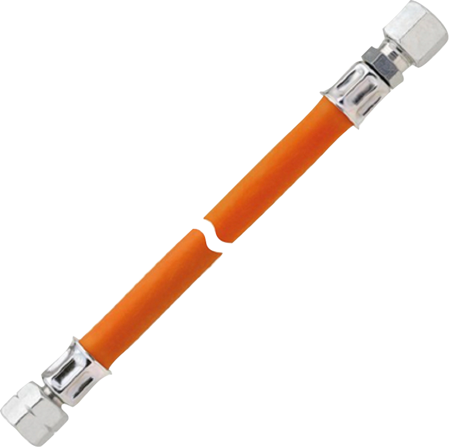 GOK Schlauchleitung Gas PS10bar KST G1/4LH UEM x RVS8