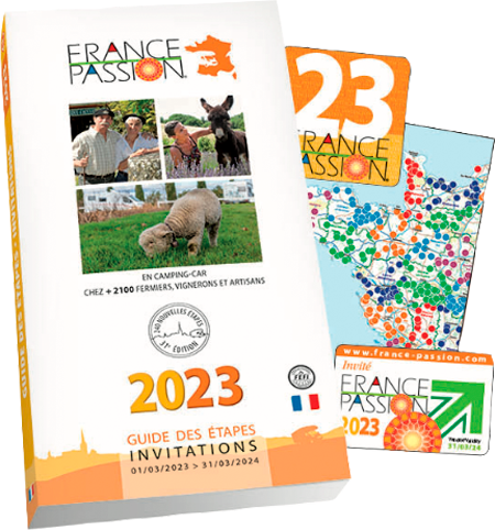 France Passion Guide des Etapes Invitations 2023