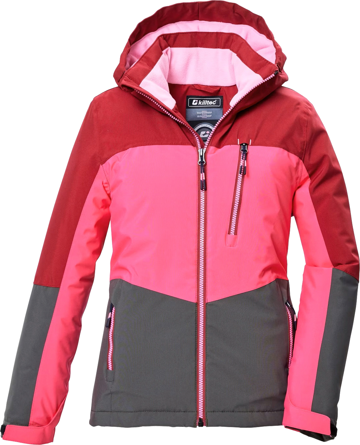 Killtec KOW 354 Mädchenjacke pink 116 - Kinderjacken