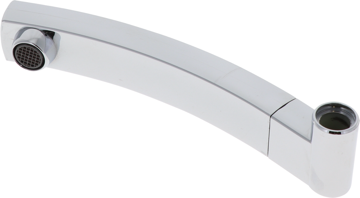 Comet Duschauslauf mit Rohrknie Serie Capri Kompakt 16 cm