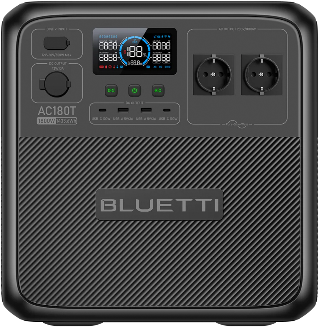 Bluetti AC180T tragbare Powerstation 1.800 W / 1.433