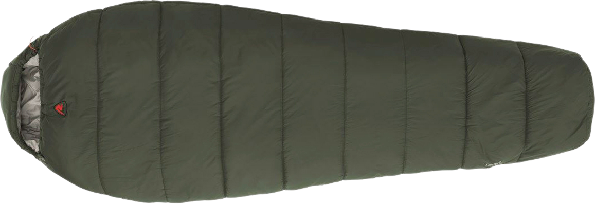 Robens Glacier II Mumienschlafsack  220 x 85 x 55 cm grün Reißverschluss links