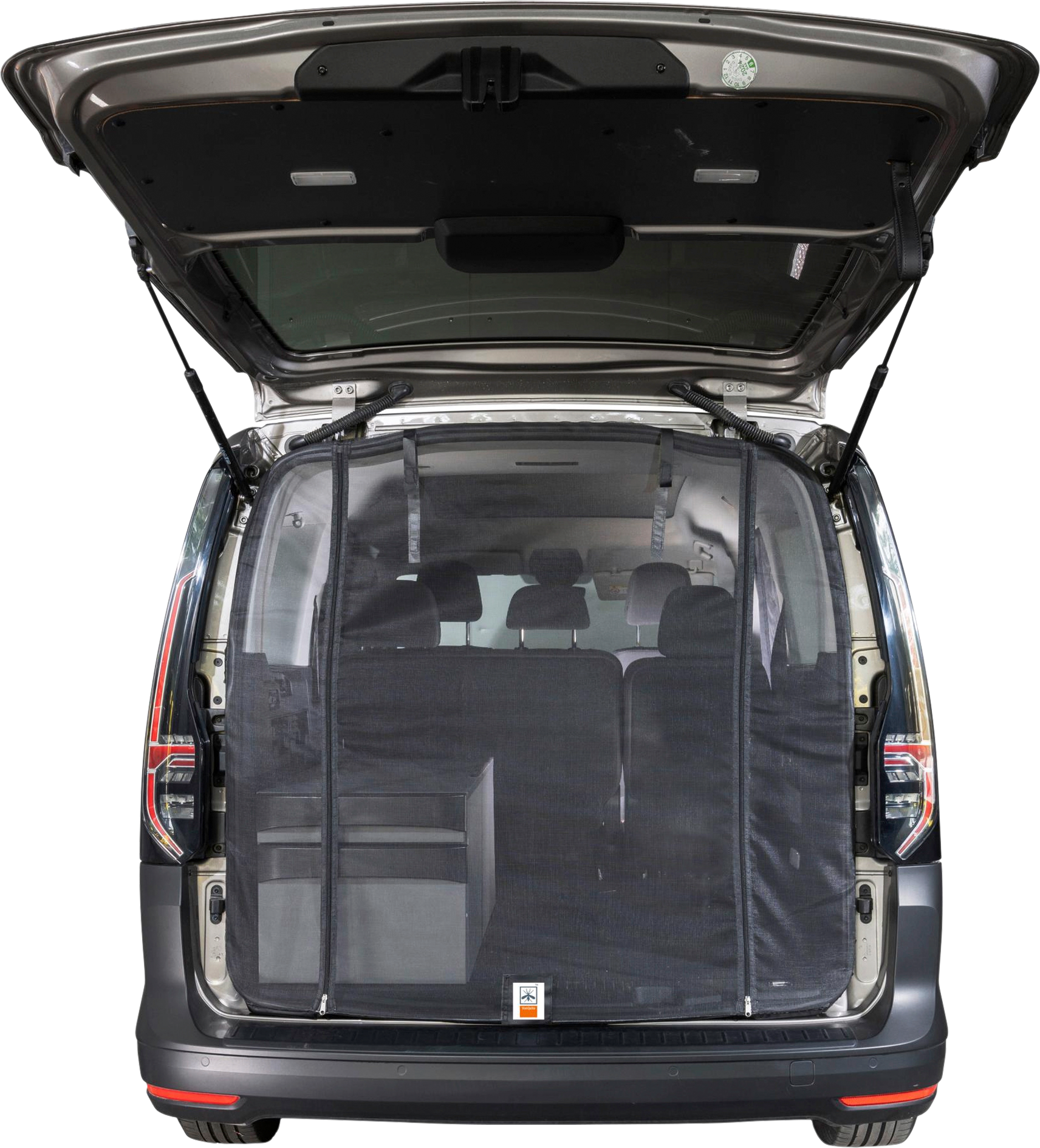 Mayr Van Heckmoskitonetz mit Reißverschluss geeignet für Caddy 5/Caddy 5 Maxi und Connect (kurz/lang) mit Maschenweite