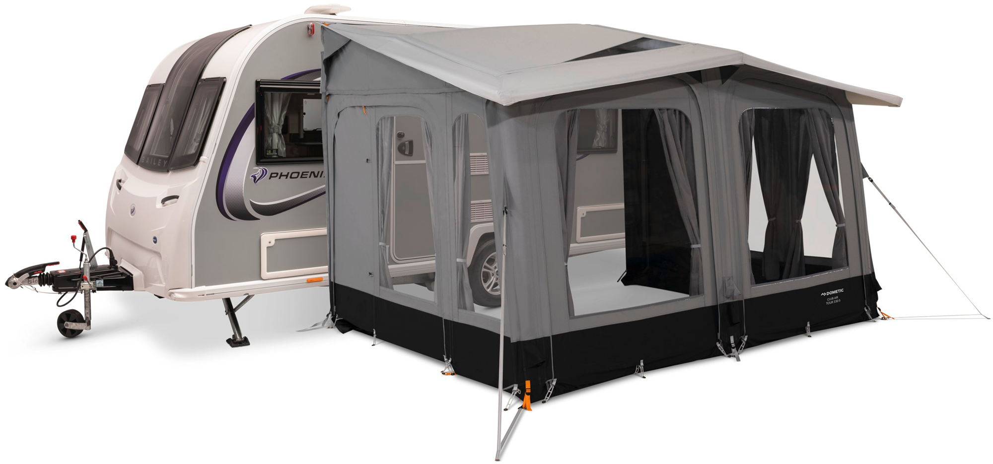 Dometic Club Air Tour 330 S aufblasbares Vorzelt 330 cm - Teilvorzelte