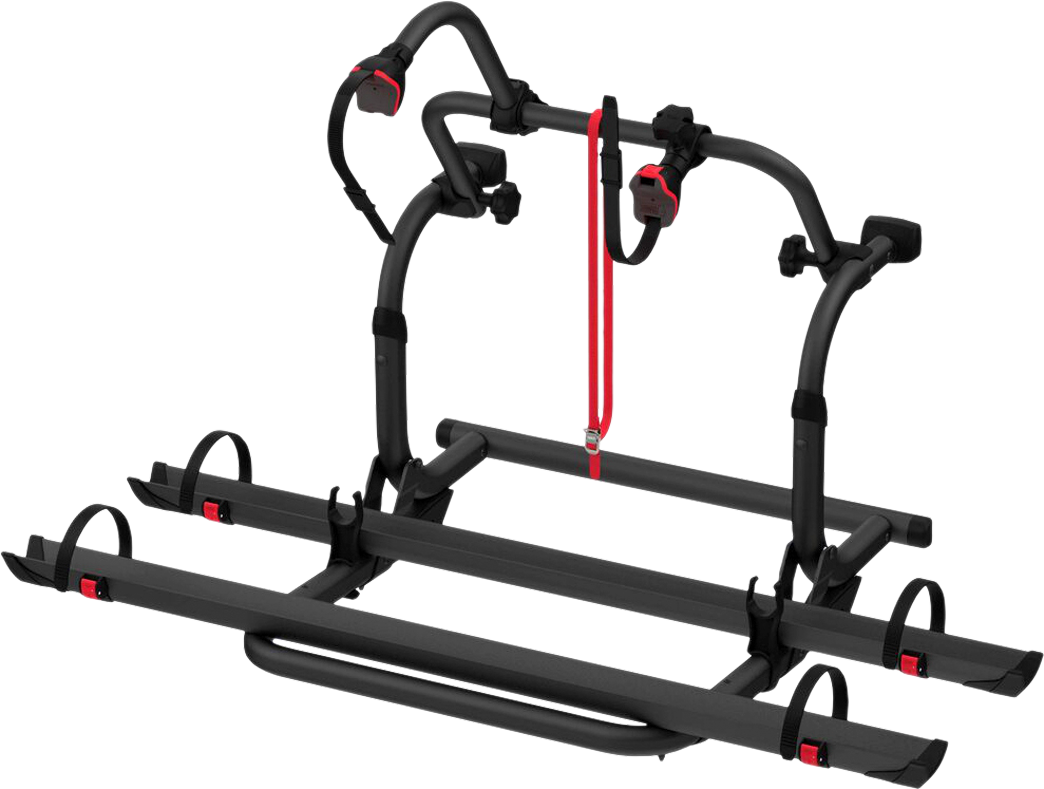 Fiamma Heck Fahrradträger Carry-Bike PRO C - Deep Black für 2 Fahrräder, E-Bike