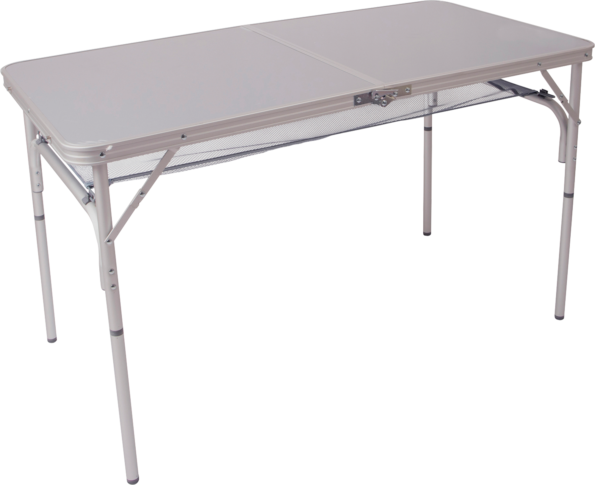 Bo-Camp Koffermodell Alu Campingtisch Premium 2 Stufen 120 x 60 cm - Klapptische