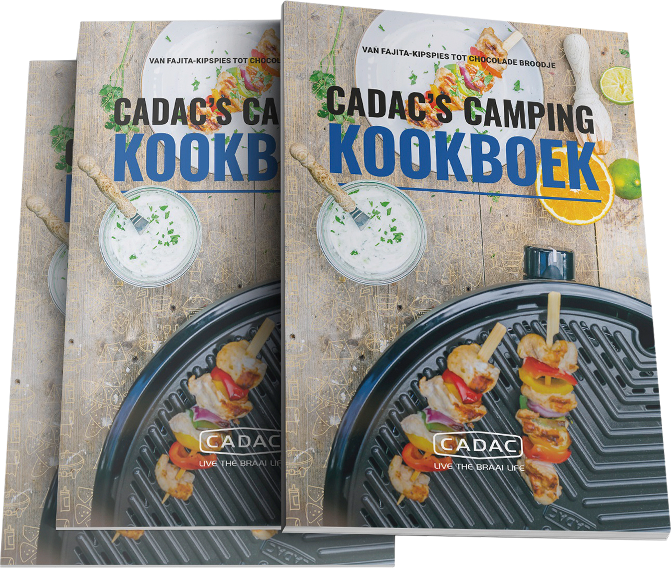 Camping-Kochbuch Sprache niederländisch - Campen & Kochen von Cadac Dometic