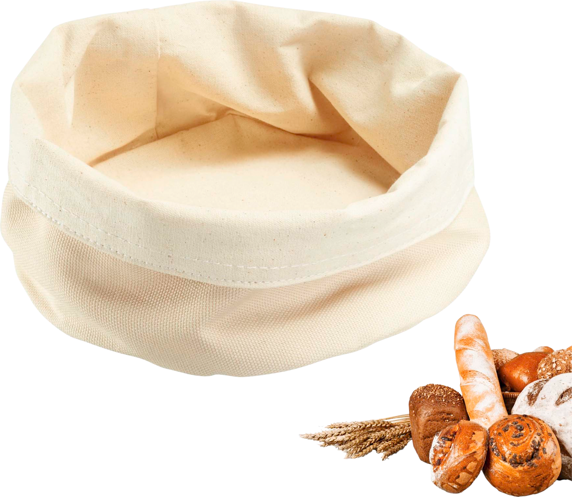 Westmark Brottasche rund 20 x 12 cm