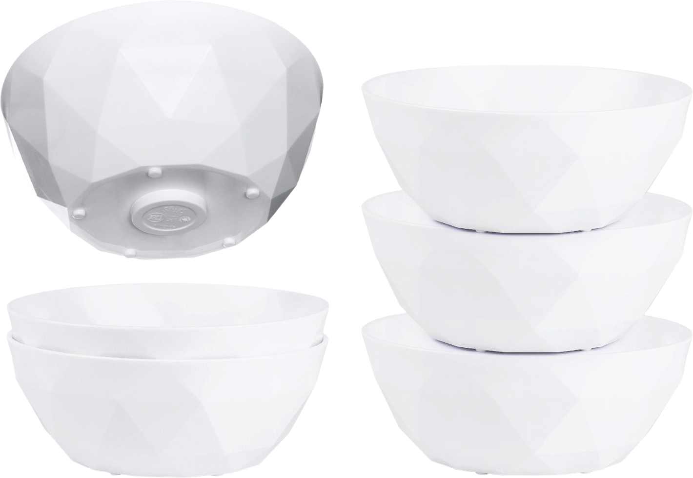 Silwy Magnet-Bowl Schüssel Set 6 Stück