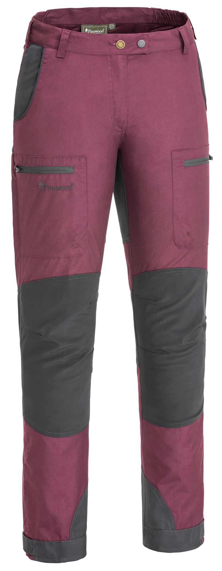 Pinewood Caribou TC Damenhose plum anthracite | 07331090310650