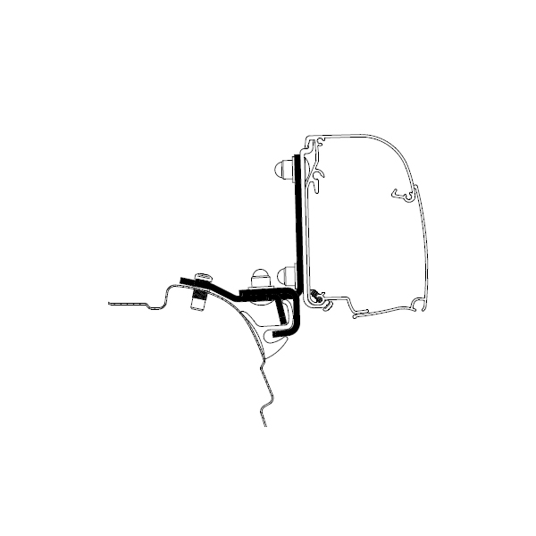 Thule Adapter Brandrup Top Rail G2 für T