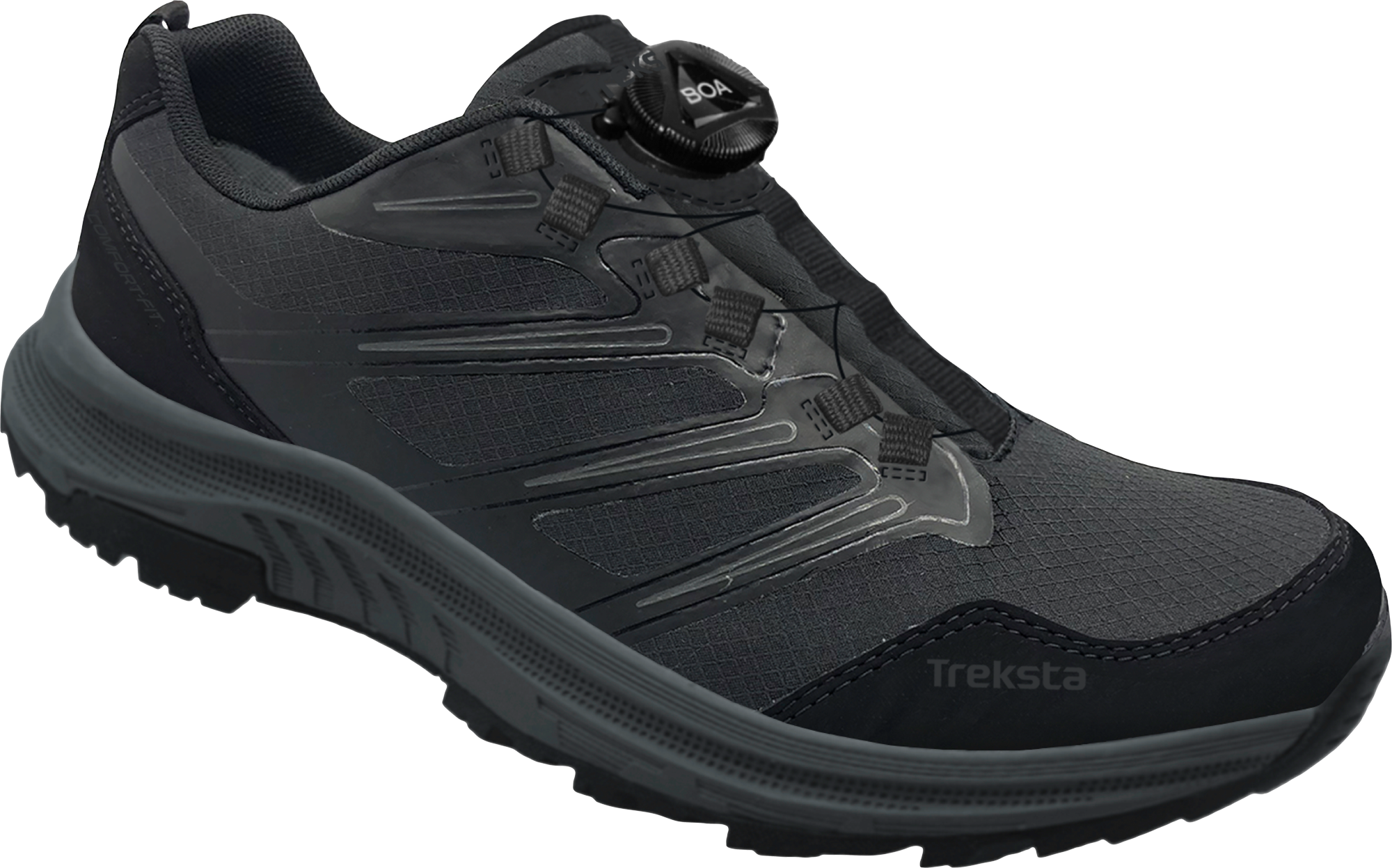 Treksta Larvik Boa GTX Herrenschuhe schwarz | 08806430866535