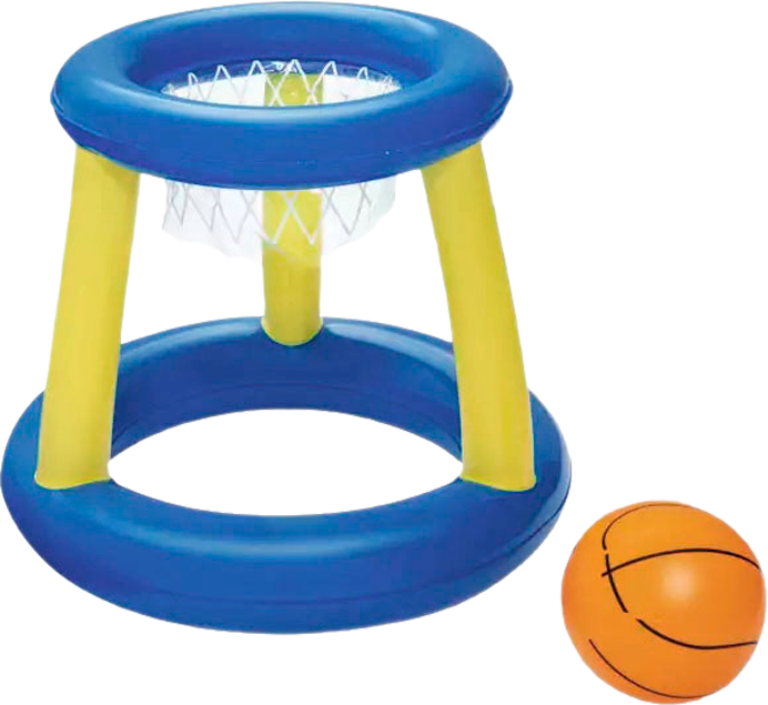 Bestway Splash ‘N‘ Hoop Schwimmendes Basketball Set 2 teilig 59 x 49 cm