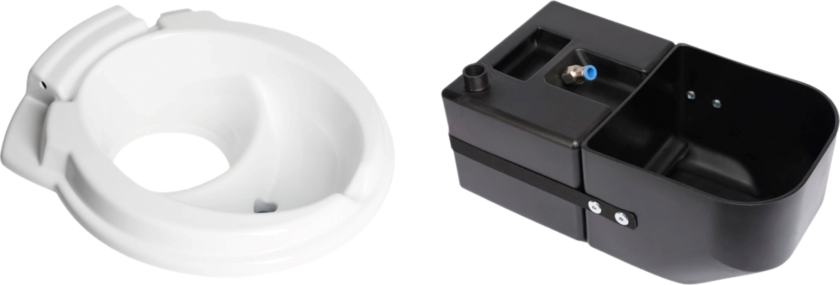 Arwinger Kassettentrenntoiletten Kit Umbausatz für Thetford Chemietoiletten C250/C260 Serie