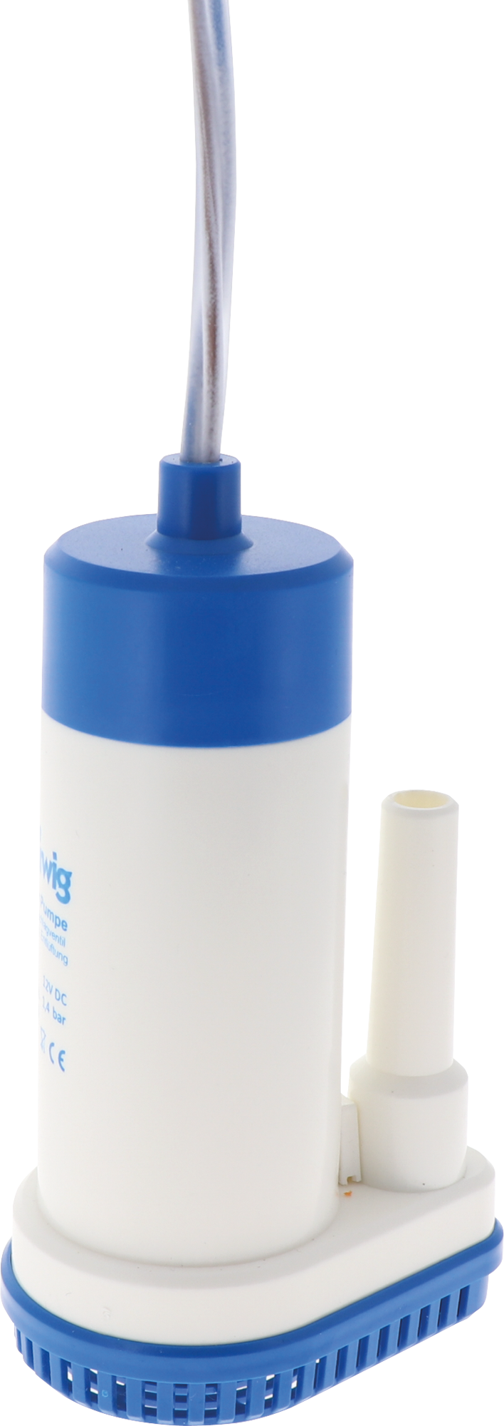 Barwig Power Wasserpumpe 08 12V 1,4 bar 22 l/min mit Rückschlagventil - Wasserpumpen