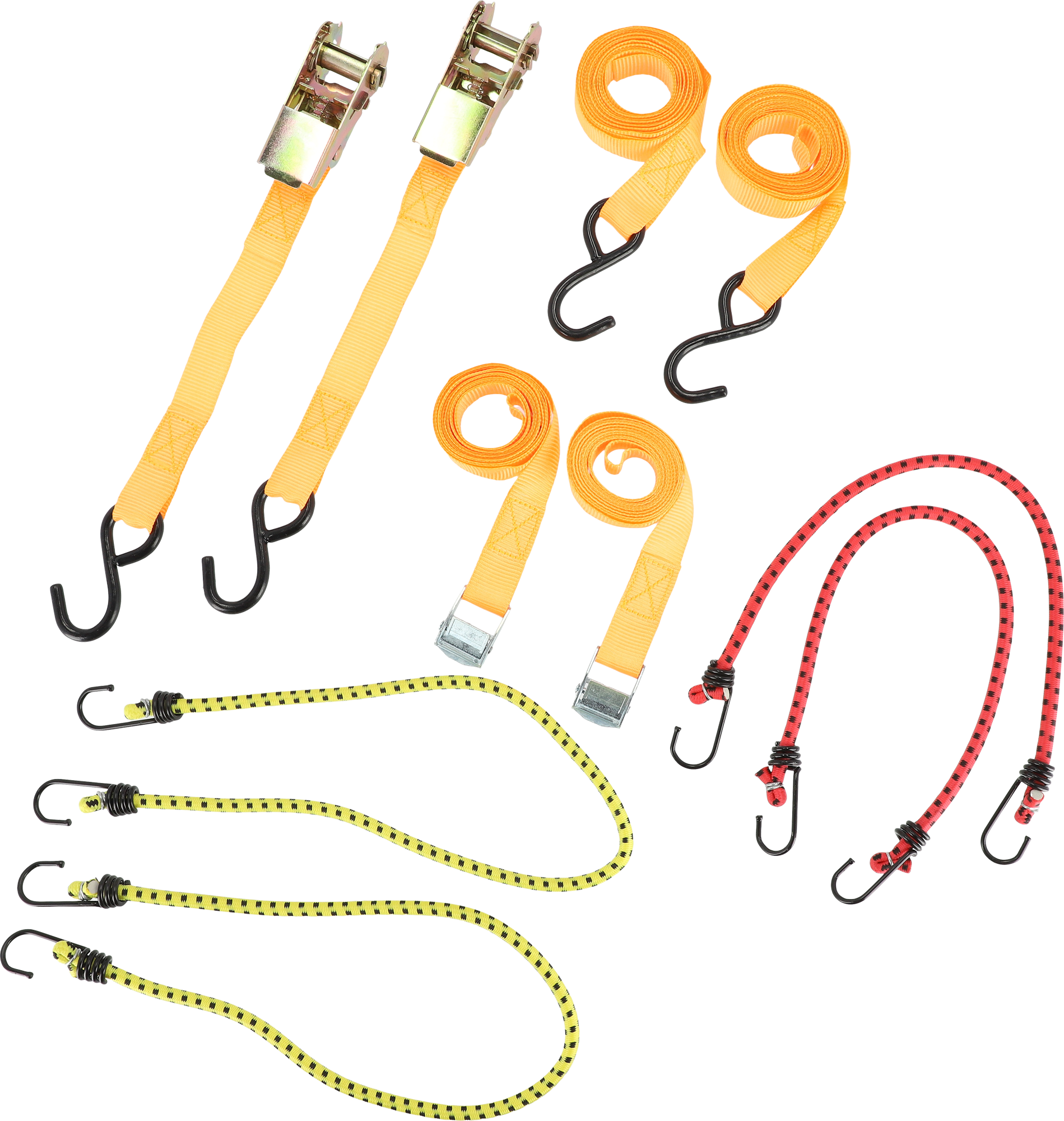 Berger Ratschen-Spanngurt-Set 8-teilig,