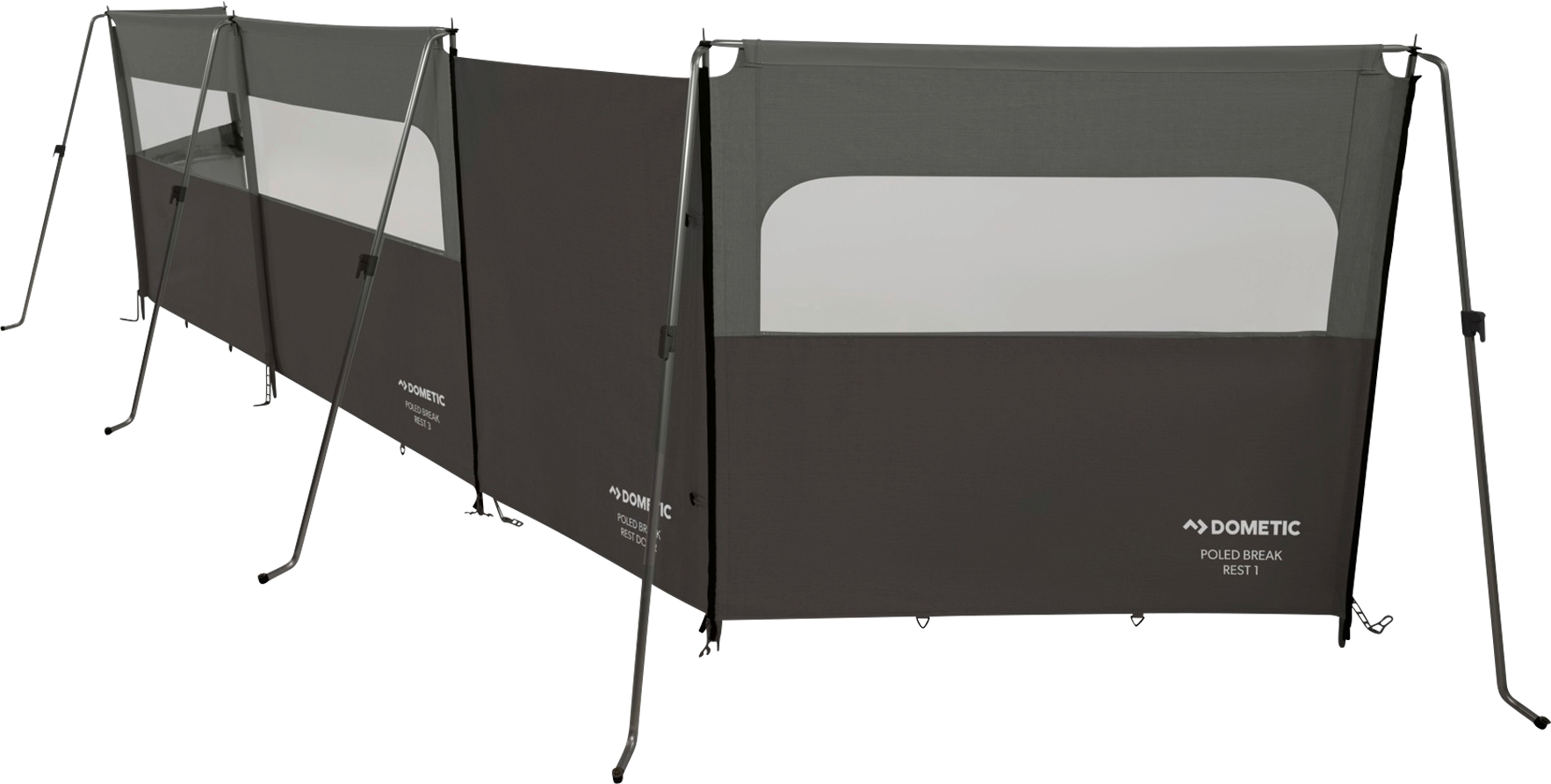 Dometic Poled Break Rest Door Türmodul Reißverschluss Aluminiumgestänge - Sichtschutz & Sonnenschirme