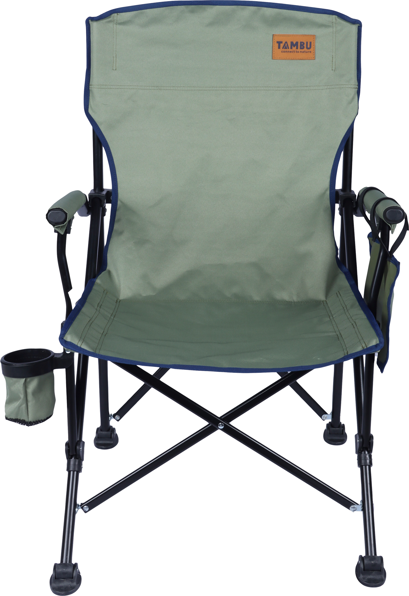 Tambu Nadira Camping Faltstuhl aus recyceltem Polyester bis 120
