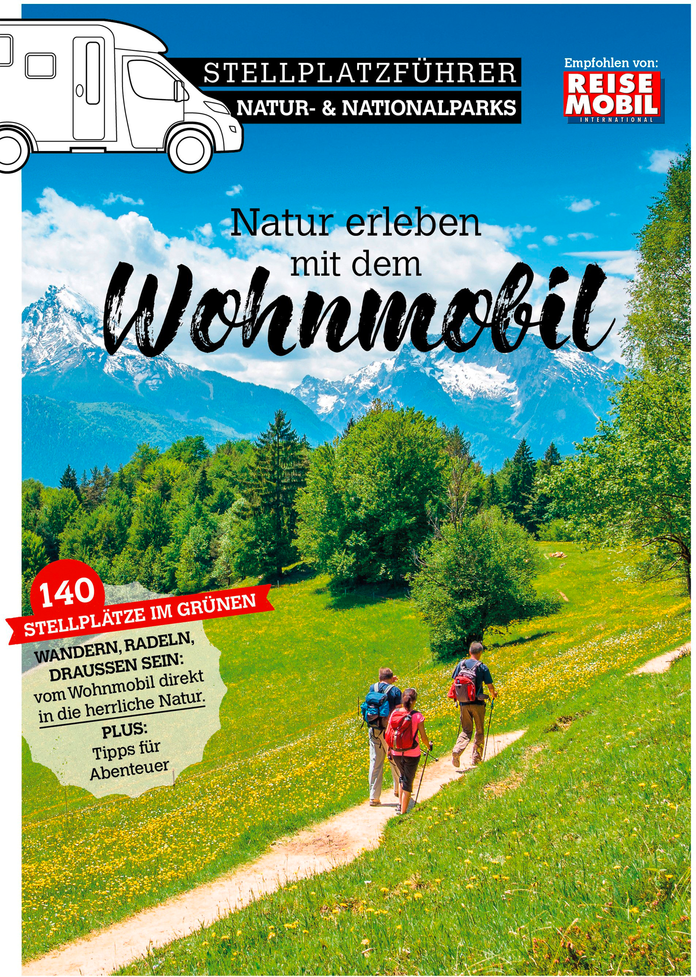 Stellplatzführer Natur- & Nationalparks 2026 - 141 Stellplätze in deutschen